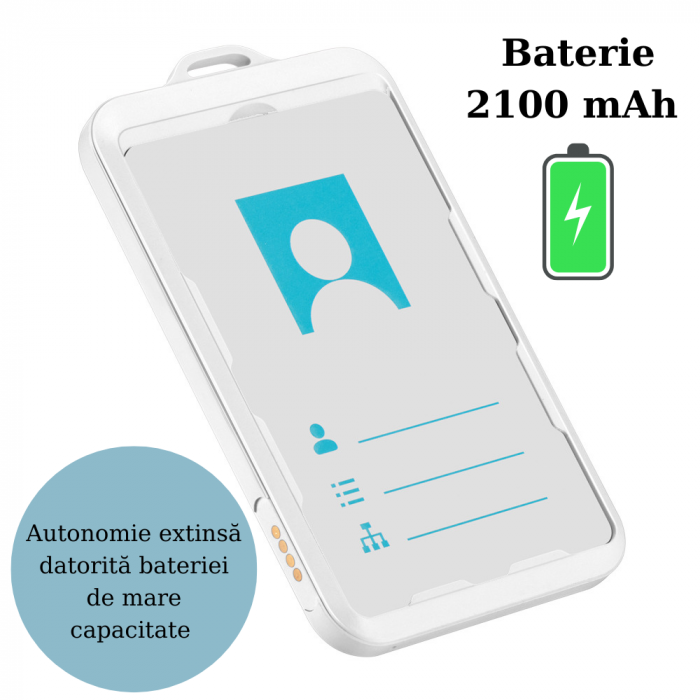 Dispozitiv GPS 4G Ultra-Subtire pentru Copii, Varstnici si Angajati, Localizare in Timp Real, Alerta Anti-Pierdere, Apel Bidirectional, Baterie 2100 mAh, Buton SOS, usor de utilizat [3]