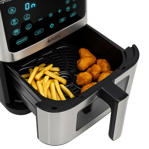 Friteuza cu Aer Cald XXL 8L, 1800W, Antiaderenta, Fara Ulei, Air Fryer pentru Gatit Sanatos si Rapid [6]
