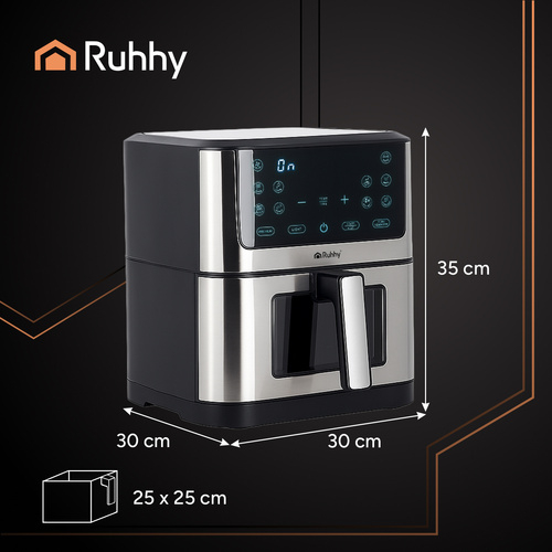 Friteuza cu Aer Cald XXL 8L, 1800W, Antiaderenta, Fara Ulei, Air Fryer pentru Gatit Sanatos si Rapid [7]