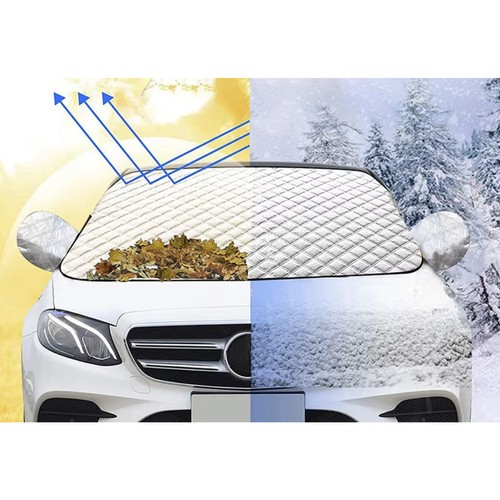 Husa magnetica pentru parbriz si oglinzi cu protectie impotriva inghetului sau razelor solare, 143 x 122 cm [8]