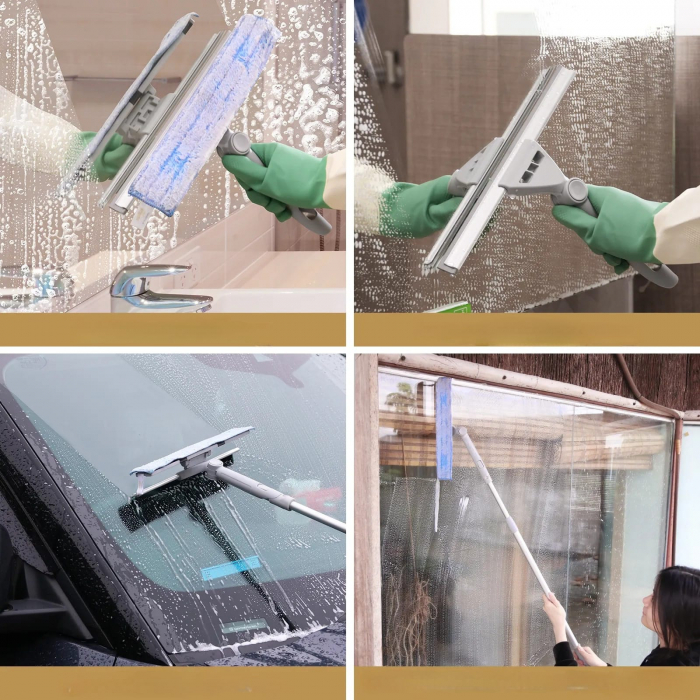 Stergator de geamuri Profesional 2 in 1, rotativ 180° [4]