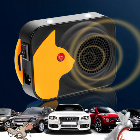 Aparat impotriva rozatoarelor, soareci, sobolani, Anti Repeller, consum redus de energie, cu Ultrasunete pentru autoturisme, rulote 12V [3]