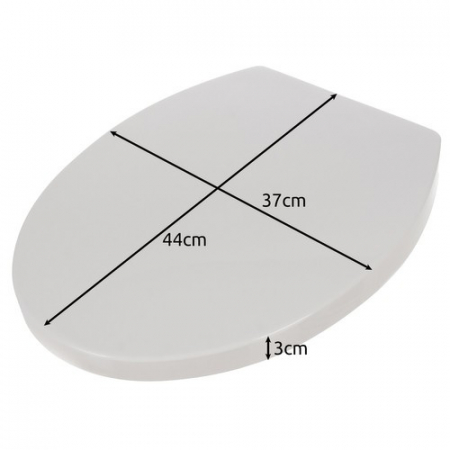 Capac WC Soft-Close Detasabil – Sistem Inchidere Lenta, Montaj Universal, Usor de Curatat [9]