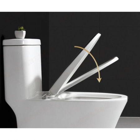 Casa & Gradina - Capac WC Soft-Close Detasabil – Sistem Inchidere Lenta, Montaj Universal, Usor de Curatat