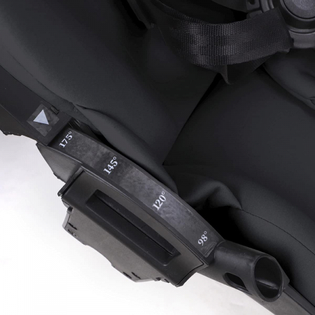 Carucior 2 in 1 pentru Bebelusi, Shom, Landou Reversibil pentru Copii, Inclinare Sezut in 4 Pozitii, Pliabil, Centura 5 Puncte, 0 - 36 luni, negru [1]