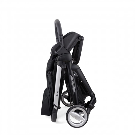 Carucior 2 in 1 pentru Bebelusi, Shom, Landou Reversibil pentru Copii, Inclinare Sezut in 4 Pozitii, Pliabil, Centura 5 Puncte, 0 - 36 luni, negru [6]