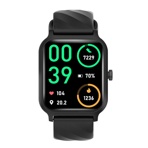 smartwatch ceas negru [2]