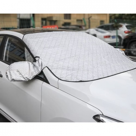 Husa magnetica pentru parbriz si oglinzi cu protectie impotriva inghetului sau razelor solare, 143 x 122 cm [5]