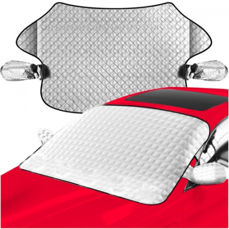 Husa magnetica pentru parbriz si oglinzi cu protectie impotriva inghetului sau razelor solare, 143 x 122 cm [9]