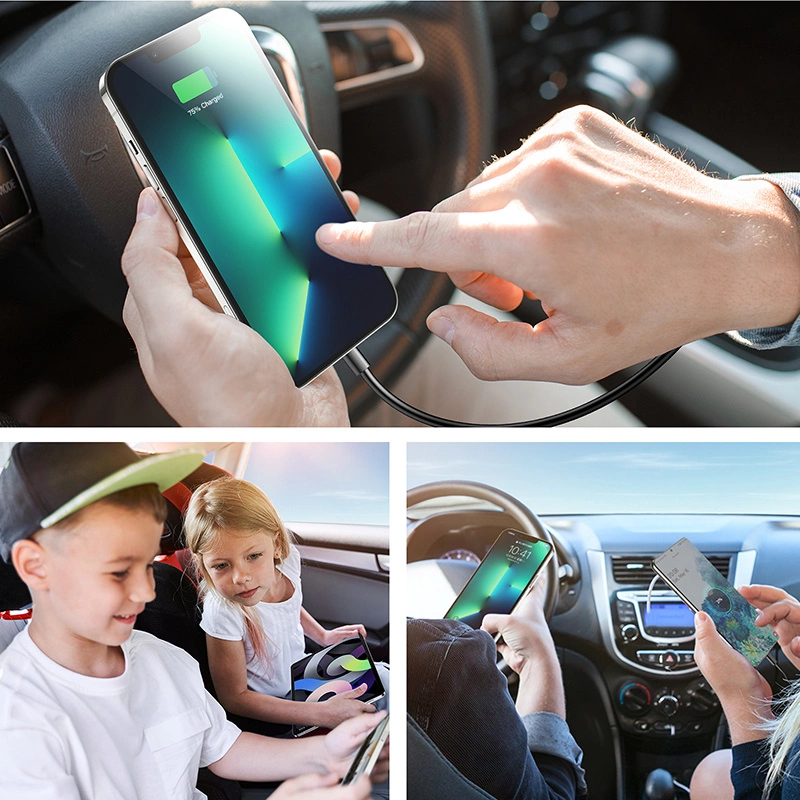 Incarcator auto JOYROOM , 5 Porturi USB, Lungime cablu 1.5 m, 6.2 A cu extensie pentru toata familia, Negru [6]