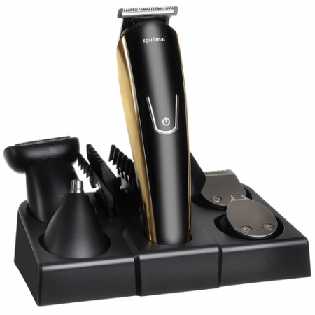 Masina de tuns si aparat ras, Multifunctional All-in-One, pentru par, barba, nas, inghinal si corp, Autonomie mare, încărcare rapidă și stand. [1]