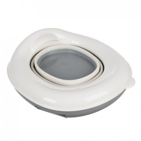 Oliță Portabilă Copii, 2-în-1, Pliabilă, cu Capac și 100 Pungi Incluse [7]