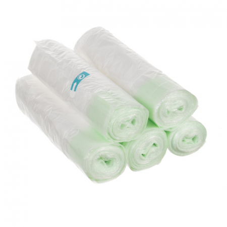 Oliță Portabilă Copii, 2-în-1, Pliabilă, cu Capac și 100 Pungi Incluse [10]