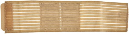 Orteza mana, suport pentru incheietura mainii cu manson de compresie si banda ajustabila cu velcro, unisex, marime unica, culoare bej [4]