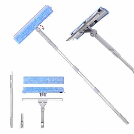 Stergator de geamuri Profesional 2 in 1, rotativ 180° [0]