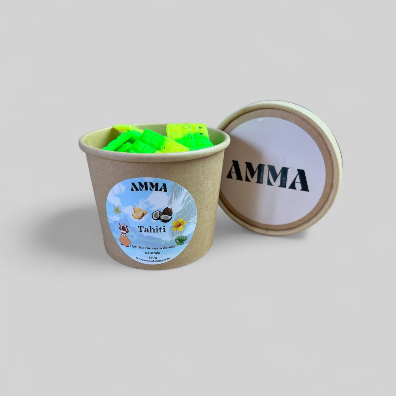 Cutie cu Ceară Parfumată Tahiti – Mister & Exotism Tropical [3]