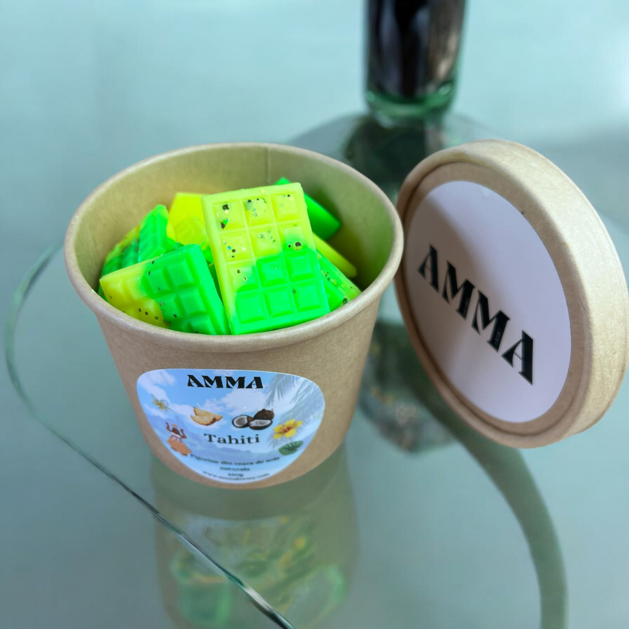 Cutie cu Ceară Parfumată Tahiti – Mister & Exotism Tropical [2]