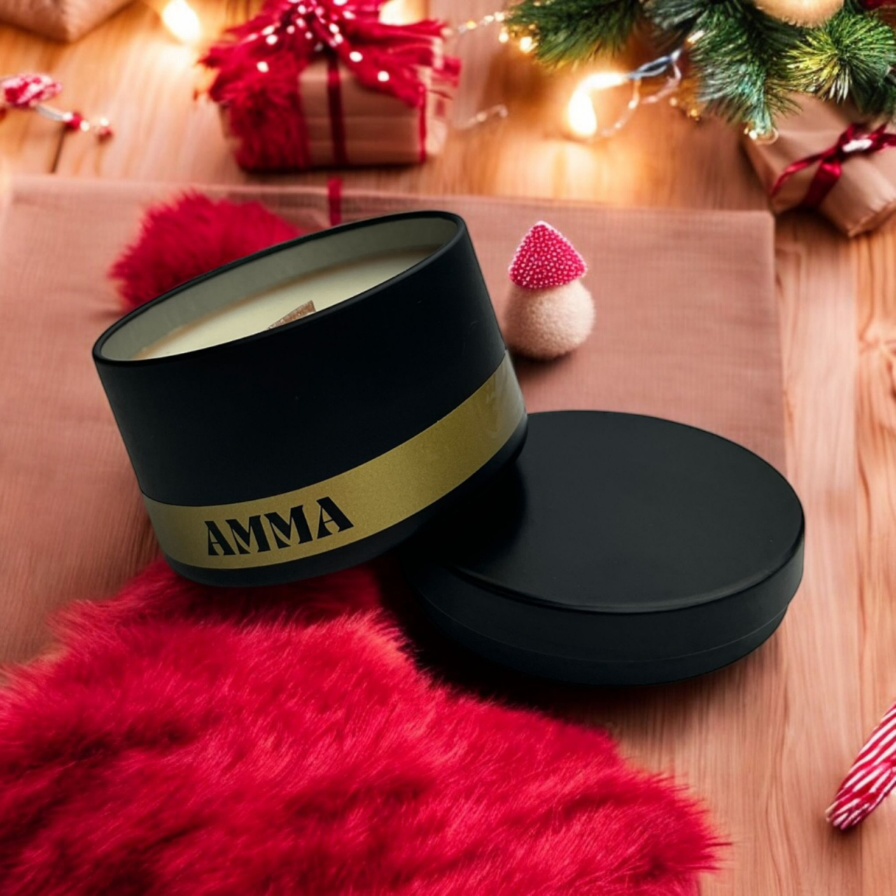 Lumânare Parfumată Frosted Winter – Aromă de Iarnă cu Scorțișoară și Măr Verde [3]