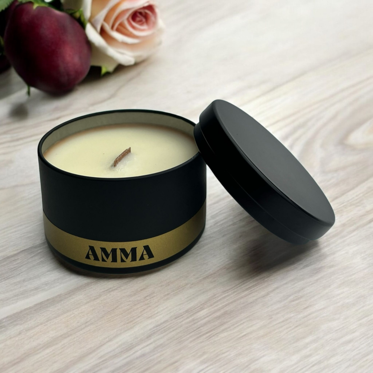 Lumânare Parfumată Pink Blush – Note de Bujor, Mere, Trandafir și Mosc [2]