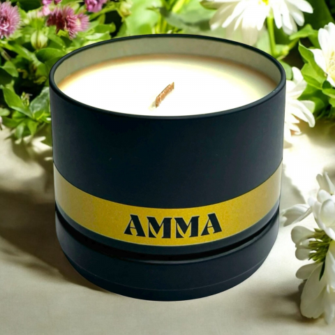 Lumanari 100 g - Lumânare Parfumată Blossom – Arome Florale de Primăvară, Cedru Alb și Bergamotă