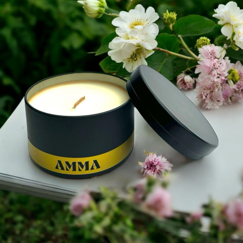 Lumânare Parfumată Blossom – Arome Florale de Primăvară, Cedru Alb și Bergamotă [1]