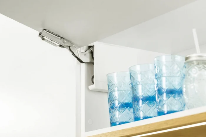 Lift de ridicare uși mobilă LIGHT 480-1250, alb, soft-close [2]