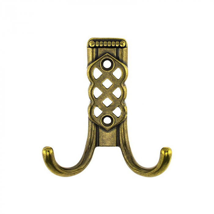 Agatatoare cuier bronz antic H 89mm [2]