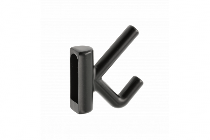 Agatatoare cuier negru mat LENS [2]