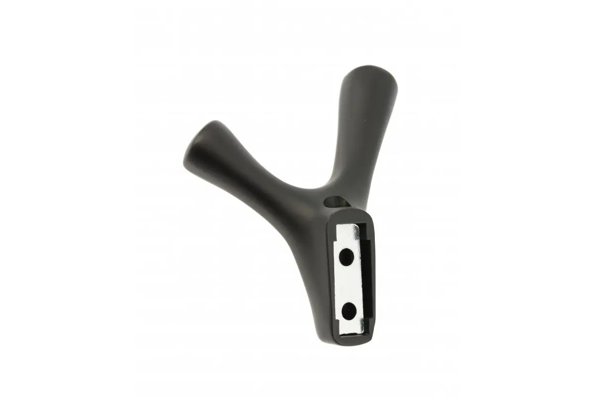 Agatatoare cuier negru mat TORNA 81x71 mm [2]