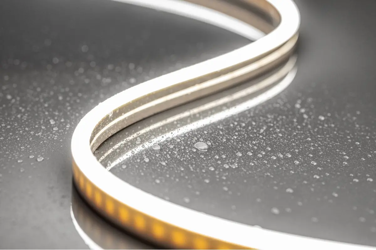 Banda LED NEON FLEX 12V, 12W/m, lumina neutra, 4000K, IP65, 5m - GTV [2]