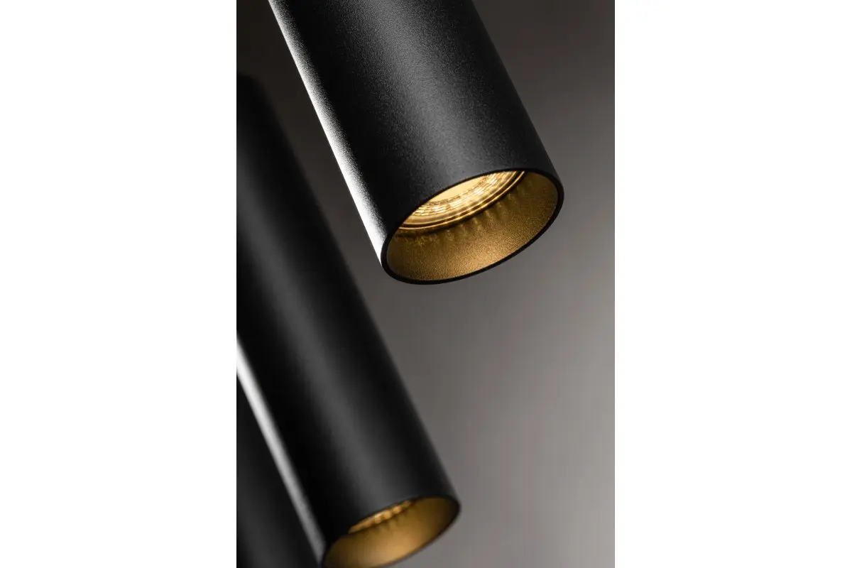 Corp de iluminat suspendat TRESOS, max. 3x20 W, GU10, negru [2]