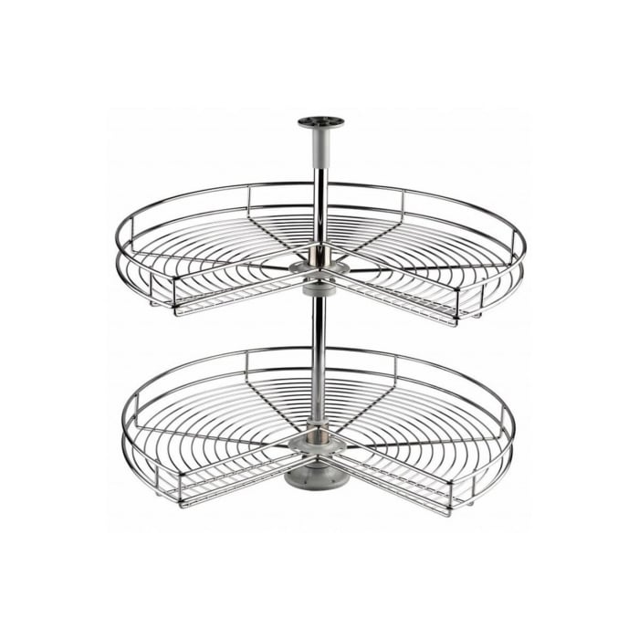 Cos rotativ pentru colt 3/4, 720mm, H700 mm, crom [1]