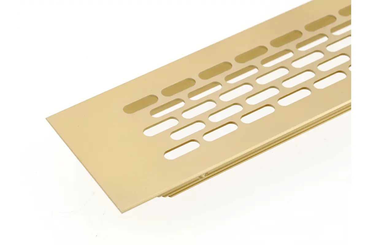 Grila ventilatie 245x60mm finisaj auriu [2]