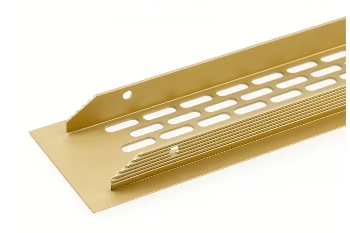 Grila ventilatie 245x60mm finisaj auriu [4]