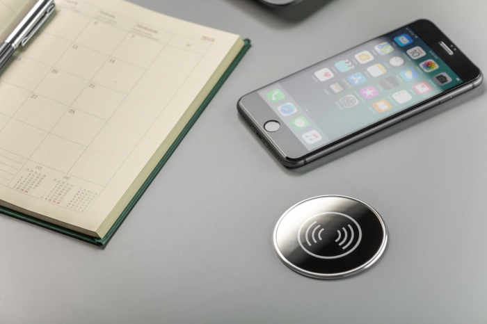 Încărcător Wireless LUX - Crom, Încastrabil, cablu USB 2m. [2]
