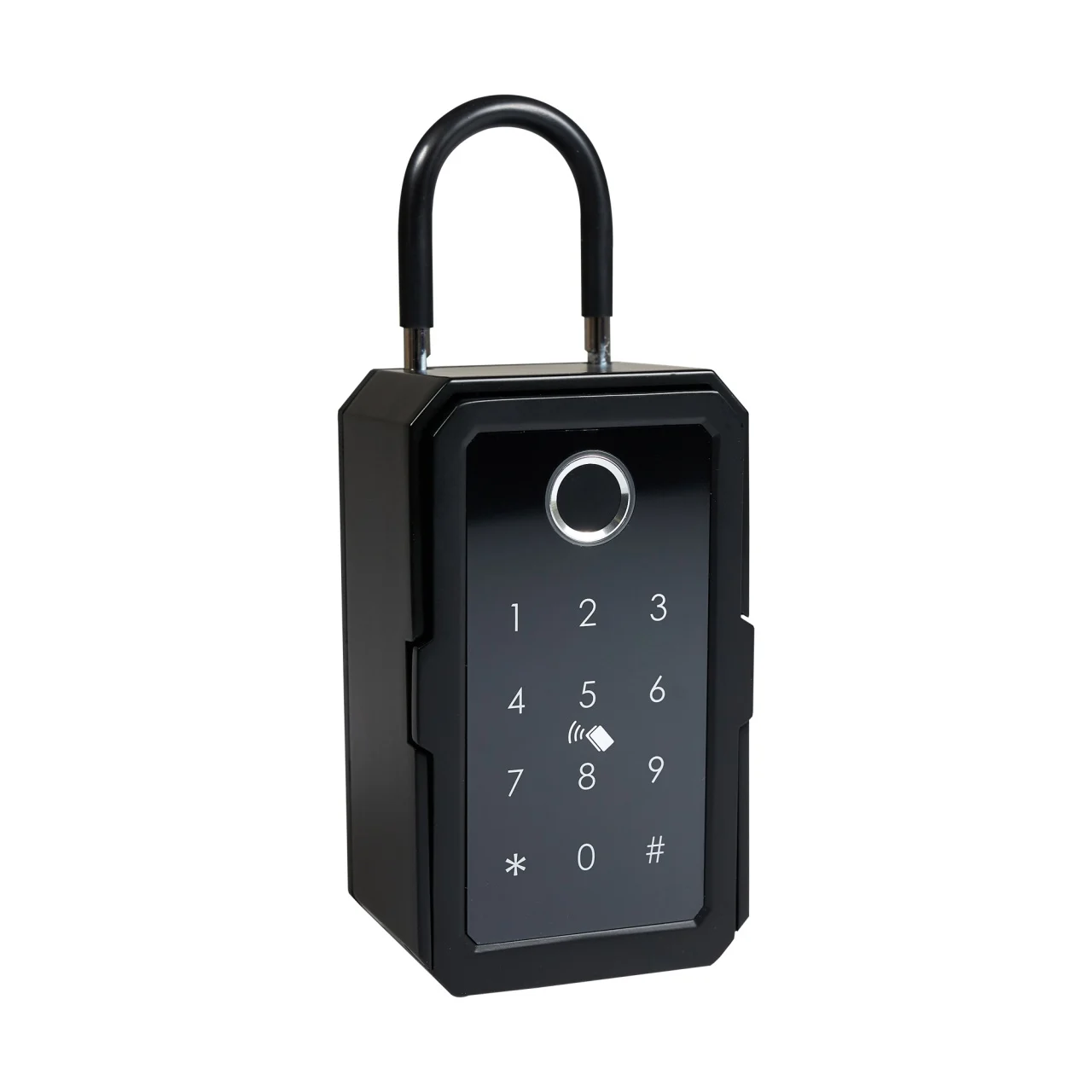 Lacat smart pentru chei cu acces prin cifru, card, amprentă și aplicație - TitanBox [2]