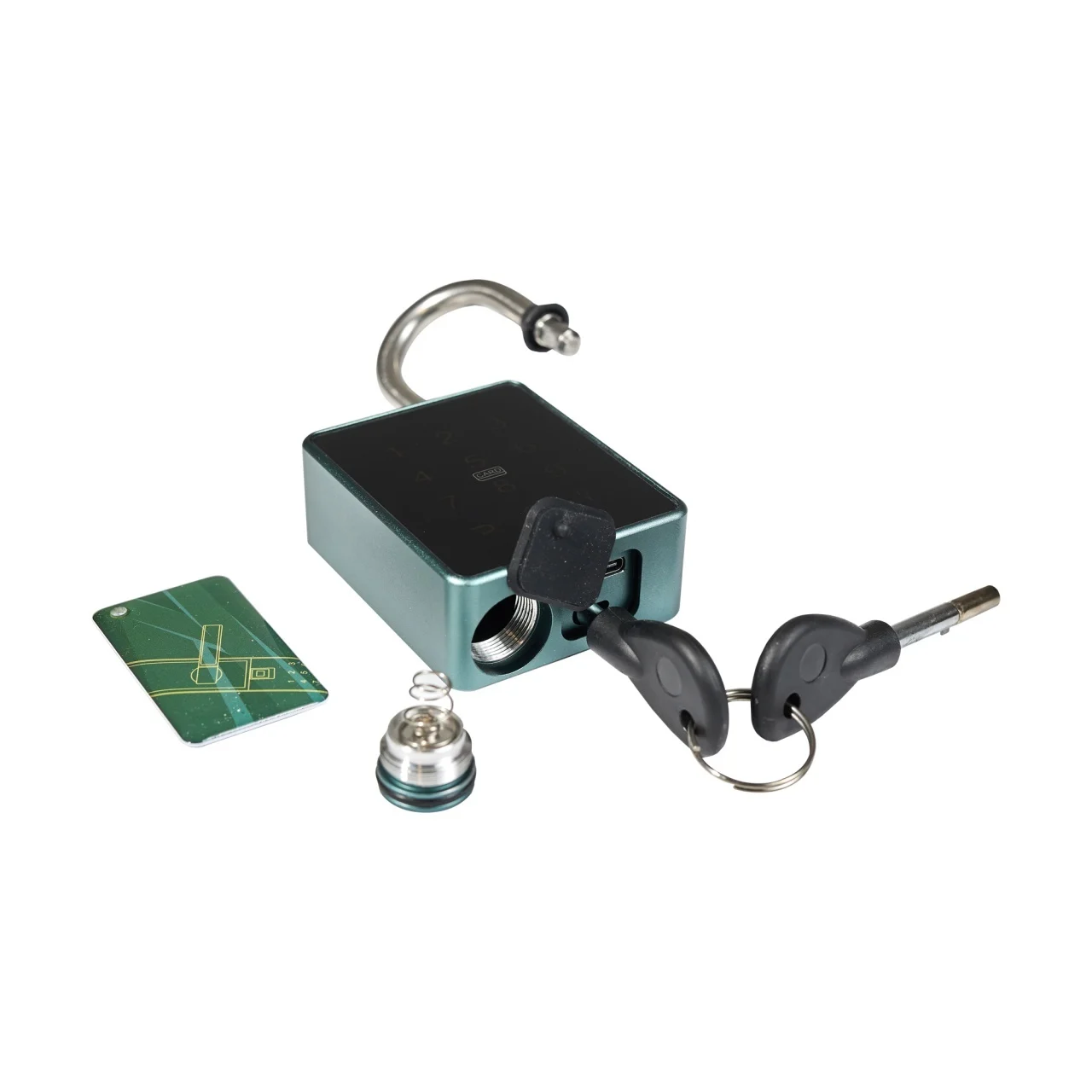 Lacat smart pentru chei cu acces prin cifru, card și aplicație - TitanLock [2]