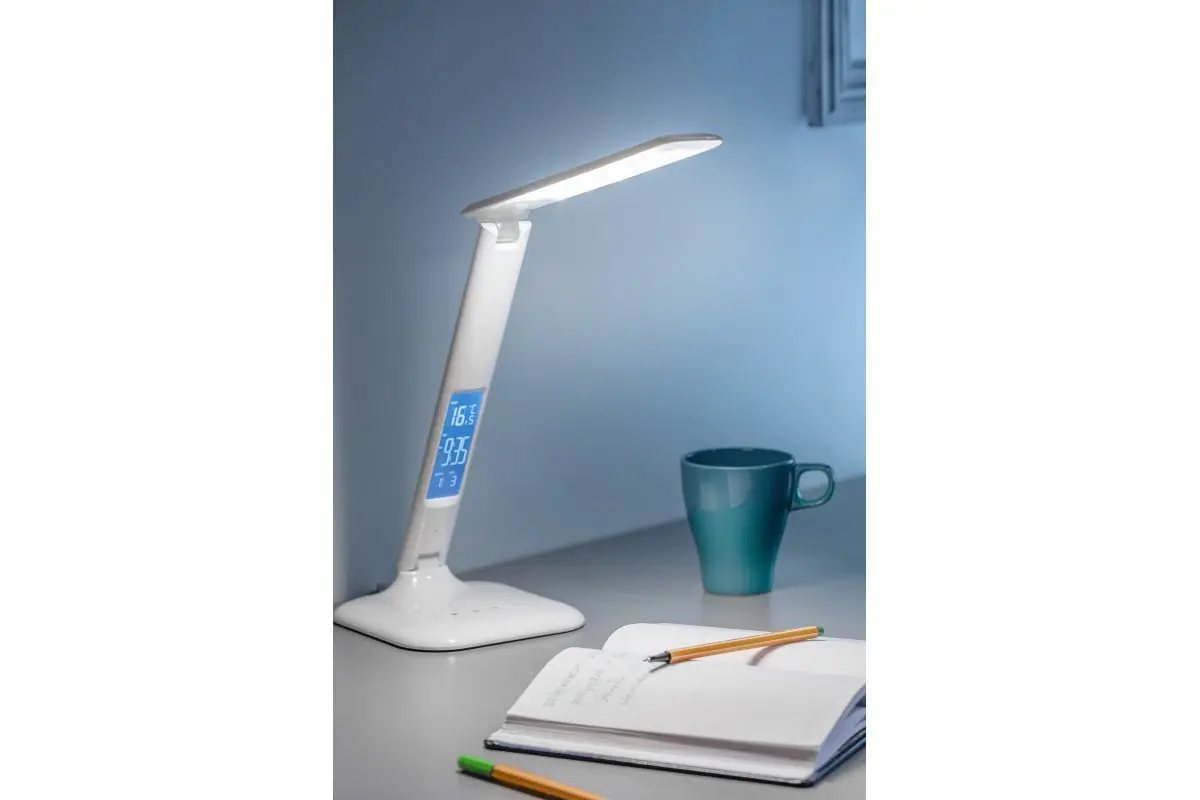 Lampa birou LED GALACTIC, calendar, alarma, termometru, 5 W, 240 lm [7]