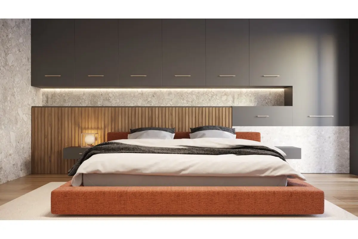 Maner mobila auriu periat RAY 128mm [3]