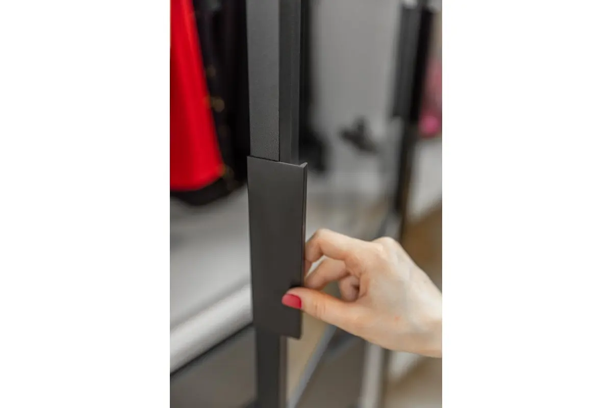 Maner mobila negru mat HEXI 150mm [3]