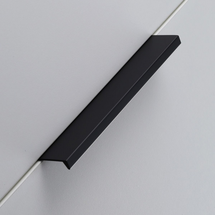 Maner mobila negru mat HEXI 150mm [5]