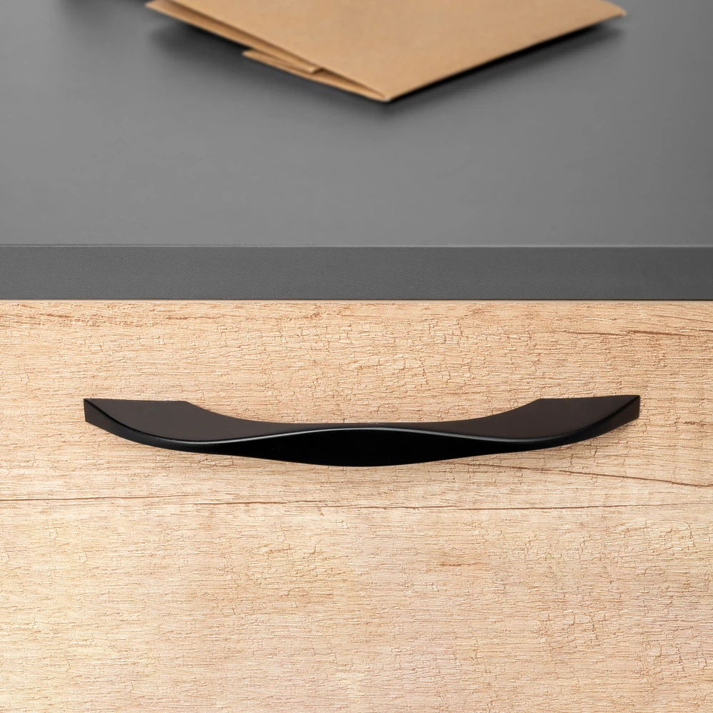 Maner negru pentru mobila Varna 160mm [4]