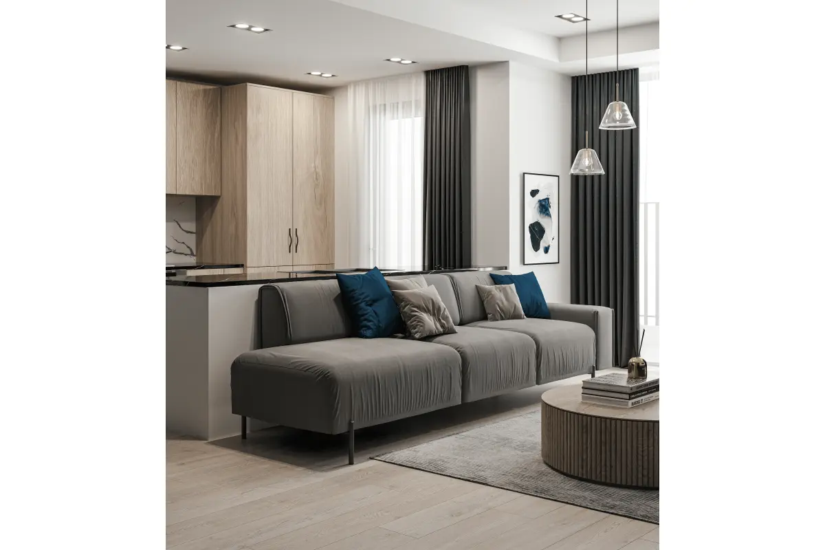 Picior auriu pentru mobilier H:150mm [3]