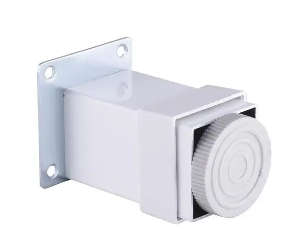 Picior mobila metalic 40x40 - 100mm alb [2]