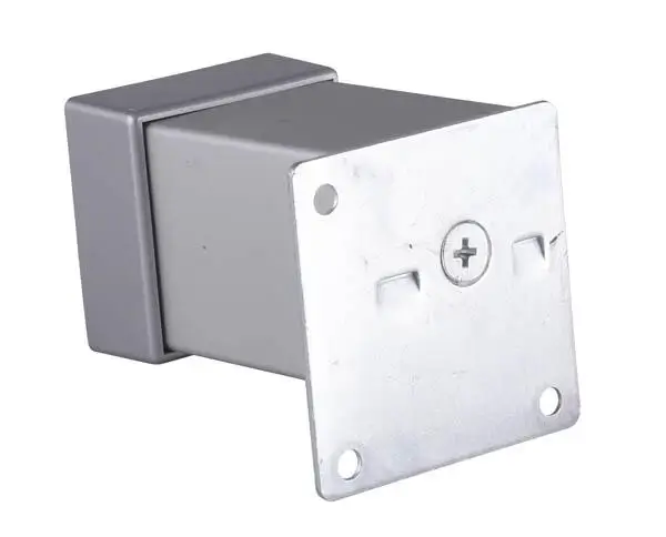 Picior mobila metalic 40x40 - 100mm aluminiu [3]