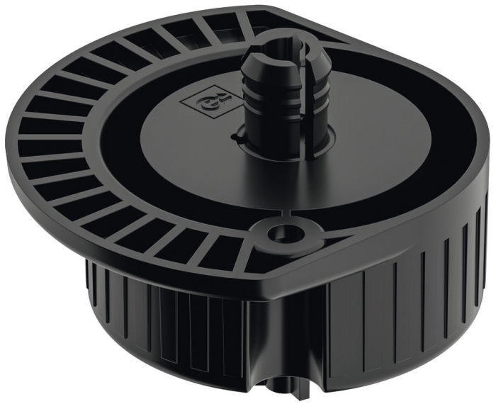 Picior Reglabil Mobilă AXILO H100 mm, Capacitate 150kg, Reglaj 92 - 120mm, Plastic Negru [2]