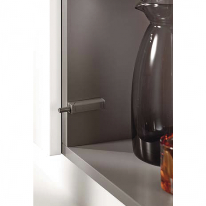 Placuta adaptare dreapta TIP-ON BLUM varianta lunga, gri [2]