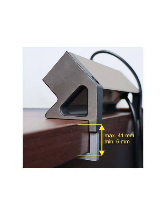 Priza birou DESKBOX 3xSchuko, USB A+C, aluminiu [3]