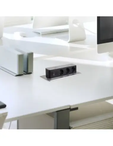 Priza incastrabila in mobila Pop-UP 3xSchuko si 2xUSB [4]
