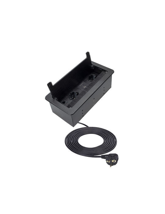 Priza incastrabila INBOX 2xSchuko, USB A+C, RJ45, HDMI [4]